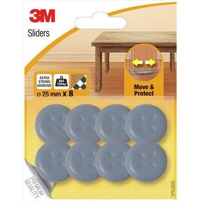3M SP62A06 Patin de Protection pour Sols de Meubles - Rond - Publicité 3M SP62A06 Patin de Protection pour Sols de Meubles - Rond - Publicité