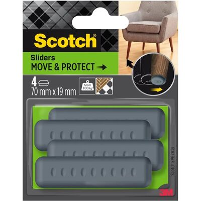 Scotch Move & Protect Glijdoppen voor Meubels - Soort Meubel Scotch Move & Protect Glijdoppen voor Meubels - Soort Meubel