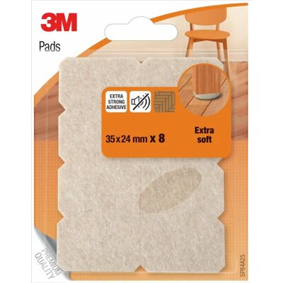 3M SP84A25 Tampon de protection pour meubles - Protège surfaces délicates - Publicité 3M SP84A25 Tampon de protection pour meubles - Protège surfaces délicates - Publicité