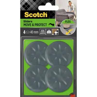 Proteggi-pavimento per mobili Scotch 3M - Fino a 400kg Proteggi-pavimento per mobili Scotch 3M - Fino a 400kg