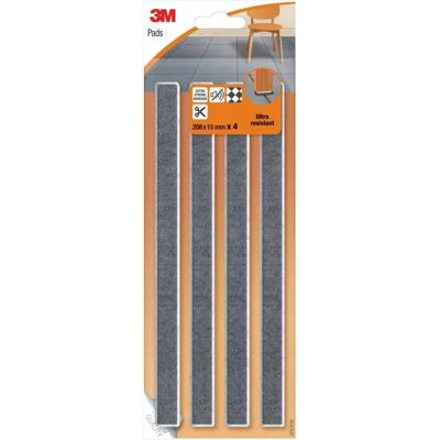 3M SP87A38 Grauer Teppichunterlage - Rutschfeste Matte 3M SP87A38 Grauer Teppichunterlage - Rutschfeste Matte