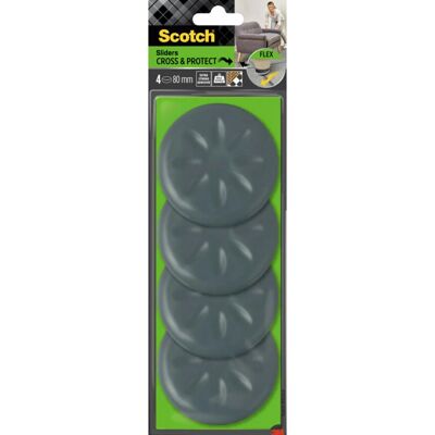 3M SP61A04 Möbelfußbodenschutzmatte - 4 Stück Rund 3M SP61A04 Möbelfußbodenschutzmatte - 4 Stück Rund