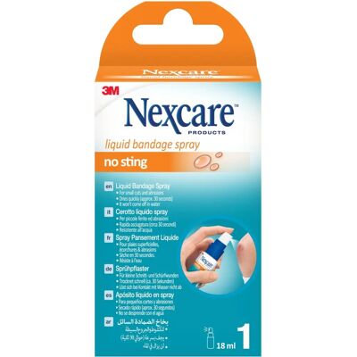 Spray de Bandage Liquide Nexcare Sans Piqûre - Secours Spray de Bandage Liquide Nexcare Sans Piqûre - Secours