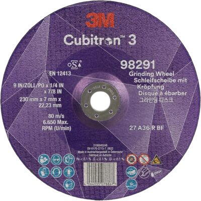 3M Schleifmittel D230xS7mmKörnung 36+ - Schleif- und Trennscheibe 3M Schleifmittel D230xS7mmKörnung 36+ - Schleif- und Trennscheibe
