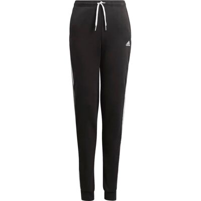 Pantaloni French Terry Essentials 3-Stripes per bambini adidas - Nero Pantaloni French Terry Essentials 3-Stripes per bambini adidas - Nero