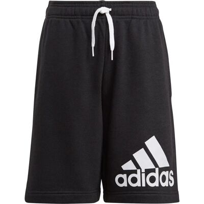 Μαύρα σορτς για αγόρια Adidas - Ελαστική μέση, ανακυκλωμένο υλικό Μαύρα σορτς για αγόρια Adidas - Ελαστική μέση, ανακυκλωμένο υλικό