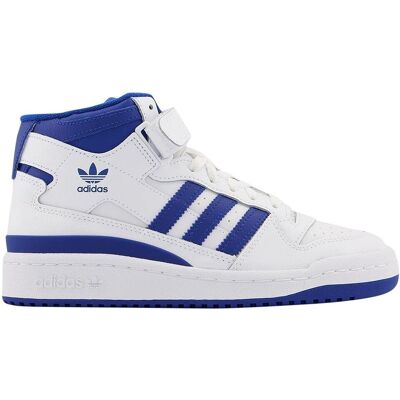 Adidas Kids Forum Mid Skor - Vit Adidas Kids Forum Mid Skor - Vit