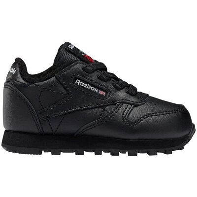 Baskets en cuir classiques Reebok GZ6098 - Noir - Publicité Baskets en cuir classiques Reebok GZ6098 - Noir - Publicité