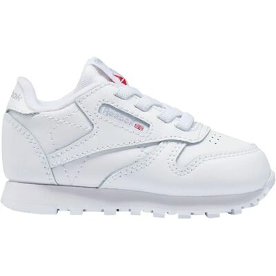 Reebok Jungen Klassische Leder-Sneaker - Weiß - Größe 9,5 Reebok Jungen Klassische Leder-Sneaker - Weiß - Größe 9,5