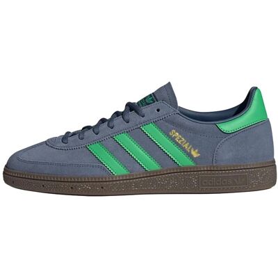 Adidas Originals Handball Spezial Leather Blue - Trainers Adidas Originals Handball Spezial Leather Blue - Trainers