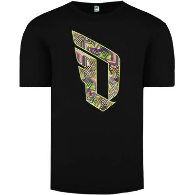 Adidas GK1709 Zwart Kort Mouw T-Shirt - Basketbal Adidas GK1709 Zwart Kort Mouw T-Shirt - Basketbal