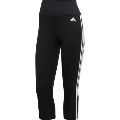 adidas Hoge Taille 3-Stripes Leggings - Zwart - Broeken adidas Hoge Taille 3-Stripes Leggings - Zwart - Broeken