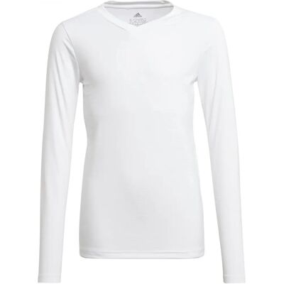 Adidas Jungen Weiß Langarm Lauf T-Shirt - Sportswear Adidas Jungen Weiß Langarm Lauf T-Shirt - Sportswear