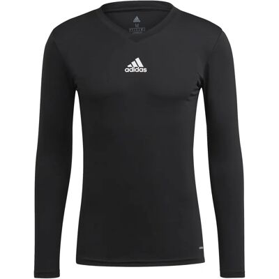 Adidas Sort Model GN5677 Slim Fit Langærmet T-shirt Adidas Sort Model GN5677 Slim Fit Langærmet T-shirt