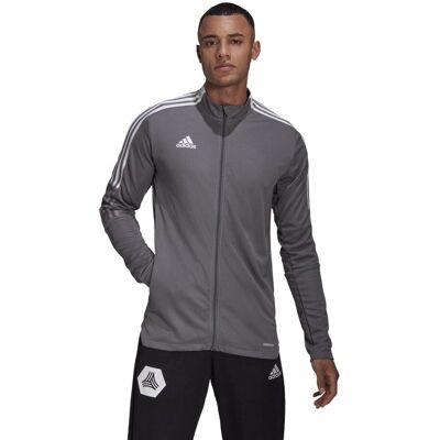 Bluza treningowa Adidas GM7306 Tiro 21 na cały rok szara Bluza treningowa Adidas GM7306 Tiro 21 na cały rok szara