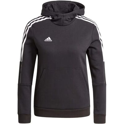 Adidas Tiro 21 Sweat Hoody Schwarz - Sweat Hoodie Adidas Tiro 21 Sweat Hoody Schwarz - Sweat Hoodie