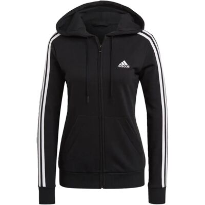 Φούτερ Adidas W 3STRIPES FT FZ HD Φούτερ Adidas W 3STRIPES FT FZ HD