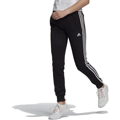 adidas Essentials French Terry 3-Stripes Joggers - Svart - Joggers adidas Essentials French Terry 3-Stripes Joggers - Svart - Joggers
