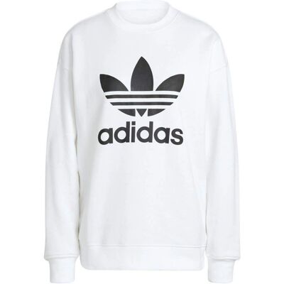 Bluza adidas Trefoil Crew - Biała - Bluza Bluza adidas Trefoil Crew - Biała - Bluza