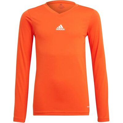 Adidas JR Team Base Tee GN7511 - Maglietta da ragazzo corsa rossa 111-116cm Adidas JR Team Base Tee GN7511 - Maglietta da ragazzo corsa rossa 111-116cm