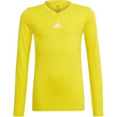 Adidas Junior Team Base Tee - Gul - Hele året fodbold Adidas Junior Team Base Tee - Gul - Hele året fodbold