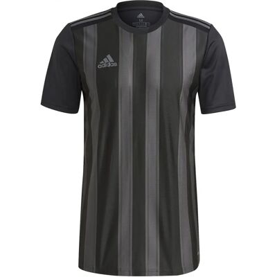 Koszulka sportowa Adidas GN7625 - Piłka nożna przez cały rok Mężczyźni Czarny/Szary Koszulka sportowa Adidas GN7625 - Piłka nożna przez cały rok Mężczyźni Czarny/Szary