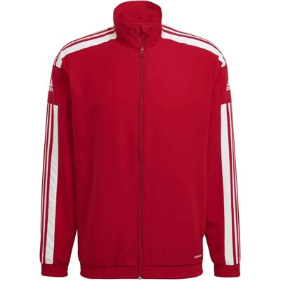 Adidas GP6446 Rote recycelte Polyester Jacke - Hemd Adidas GP6446 Rote recycelte Polyester Jacke - Hemd