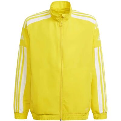 adidas PRE JKT Y - Jaune/Blanc - Unisexe - Veste - Publicité adidas PRE JKT Y - Jaune/Blanc - Unisexe - Veste - Publicité