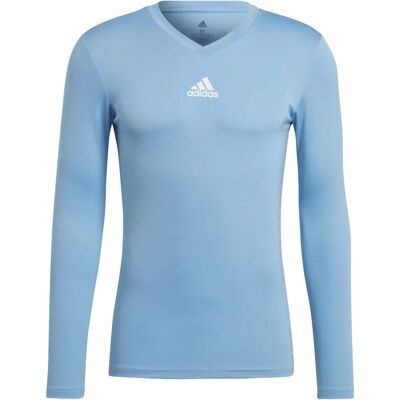 Adidas GN7507 Blau Langarm-T-Shirt - T-Shirt Adidas GN7507 Blau Langarm-T-Shirt - T-Shirt