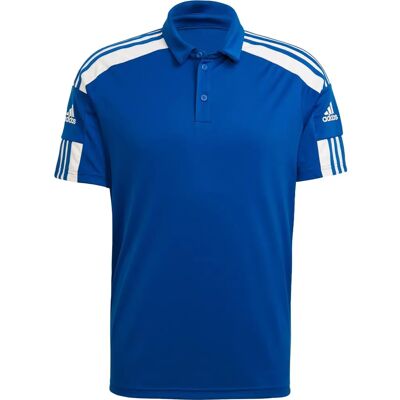 Adidas Squadra 21 Polo Blå - Fotbolls Poloskjorta Adidas Squadra 21 Polo Blå - Fotbolls Poloskjorta