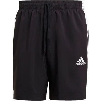 Shorts Chelsea a 3 Strisce da Uomo - Abbigliamento Sportivo Uomo Nero/Bianco Shorts Chelsea a 3 Strisce da Uomo - Abbigliamento Sportivo Uomo Nero/Bianco