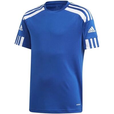 Ballon de football Adidas Squadra 21 GK9154 - année entière, homme, bleu - Publicité Ballon de football Adidas Squadra 21 GK9154 - année entière, homme, bleu - Publicité