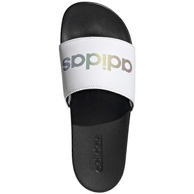 Adidas Adilette Comfort H02488 Blanc - Sandales - Publicité Adidas Adilette Comfort H02488 Blanc - Sandales - Publicité