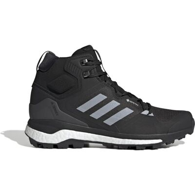 adidas Terrex Skychaser 2 Mid Gtx - Preto / Prata - Tênis de caminhada adidas Terrex Skychaser 2 Mid Gtx - Preto / Prata - Tênis de caminhada