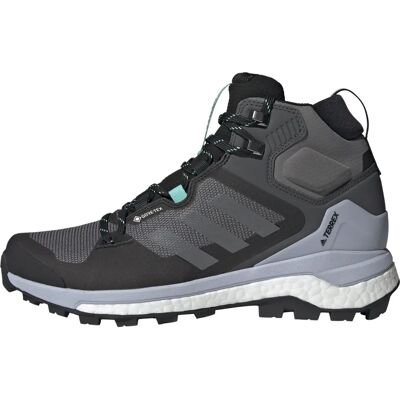 Tênis de trekking adidas Skychaser II Mid GTX para mulheres - Cinza Tênis de trekking adidas Skychaser II Mid GTX para mulheres - Cinza