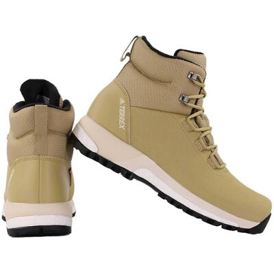 adidas FZ3007 Damen Wasserdichte Trekkingstiefel - Beige Winterstiefel adidas FZ3007 Damen Wasserdichte Trekkingstiefel - Beige Winterstiefel