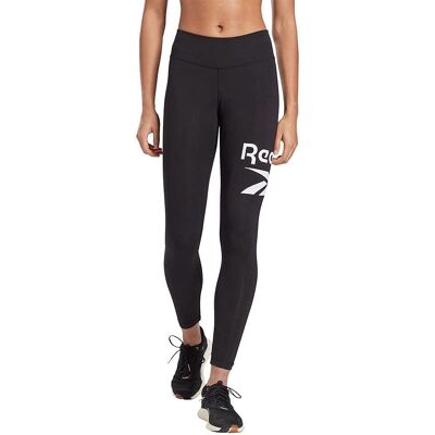 Leggings Reebok Logo Negro - Mujer - Leggings Leggings Reebok Logo Negro - Mujer - Leggings