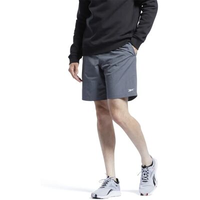 Reebok Męskie Spodenki Treningowe Essential Utility - Szary - XL Reebok Męskie Spodenki Treningowe Essential Utility - Szary - XL