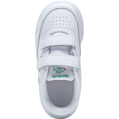 Reebok Bebè Infant Club C Pelle Bianca - Scarpe per bambini Reebok Bebè Infant Club C Pelle Bianca - Scarpe per bambini