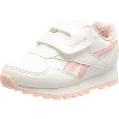 Reebok Mädchen Royal Rewind Lauftrainer - Weiß Pink - Säugling Reebok Mädchen Royal Rewind Lauftrainer - Weiß Pink - Säugling