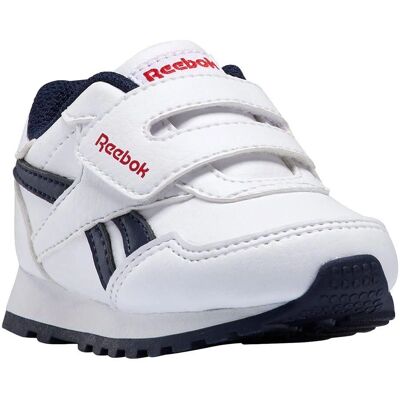 Reebok Rewind Chaussures Bébé Blanc Velcro - Toute l'année Reebok Rewind Chaussures Bébé Blanc Velcro - Toute l'année