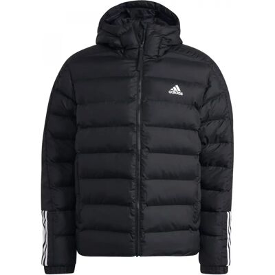 Kurtka z Kapturem Adidas Lifestyle Itavic 3-Stripes o Średniej Wadze - (GT1674) czarna Kurtka z Kapturem Adidas Lifestyle Itavic 3-Stripes o Średniej Wadze - (GT1674) czarna