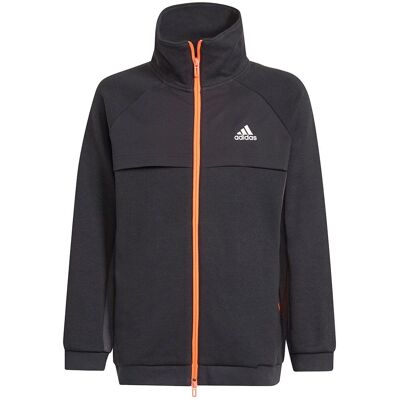 adidas Enfants XFG Zipped Pocket Loose Track Top - Noir - Track Top - Publicité adidas Enfants XFG Zipped Pocket Loose Track Top - Noir - Track Top - Publicité