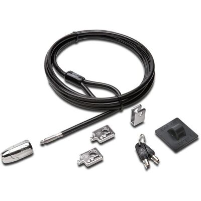 Kensington Verriegelungs-Kit 2.0 – 2,40 m Kabel – 5 mm Schlüssel – Desktop-Peripherie Kensington Verriegelungs-Kit 2.0 – 2,40 m Kabel – 5 mm Schlüssel – Desktop-Peripherie