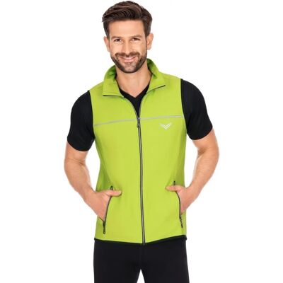 TRIGEMA Herren Gelbe Sport-Weste - Weste TRIGEMA Herren Gelbe Sport-Weste - Weste