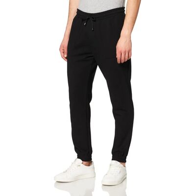 TRIGEMA XL Czarny Klasyczny Dres - Hosen TRIGEMA XL Czarny Klasyczny Dres - Hosen