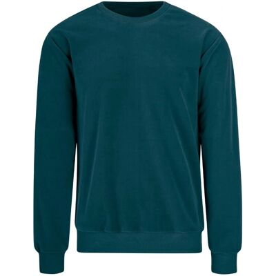 TRIGEMA Nicki-Shirt Blau M - Sweatshirt TRIGEMA Nicki-Shirt Blau M - Sweatshirt