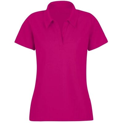 TRIGEMA Poloshirt - Manches Mi-Longues - Basique - Femme TRIGEMA Poloshirt - Manches Mi-Longues - Basique - Femme