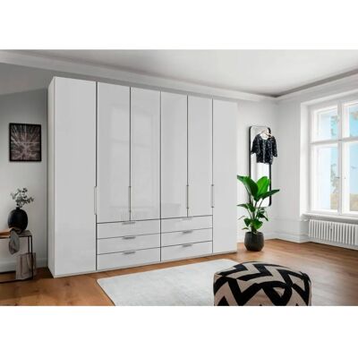 WIEMANN Monaco Kleiderschrank - 6 Türen, Glasfront, 246,9x58x236 cm WIEMANN Monaco Kleiderschrank - 6 Türen, Glasfront, 246,9x58x236 cm