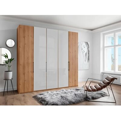 WIEMANN Monaco Kleiderschrank - Braun, Glas, 5 Türen WIEMANN Monaco Kleiderschrank - Braun, Glas, 5 Türen